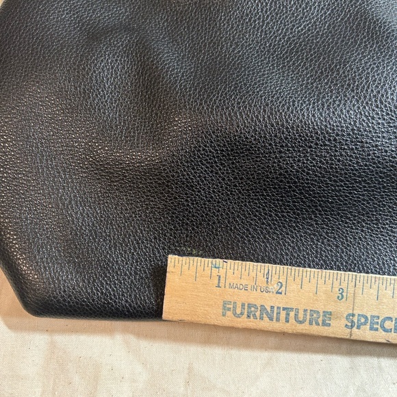 Tory Burch Marion Black Pebbled Leather Whipstitch Tote MSRP $595 Now $103 - Picture 15 of 15